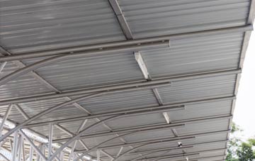 installing Causey Park Bridge metal roofing